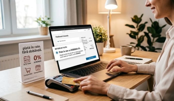 cumpăraturi online cu plata in rate fara dobanda